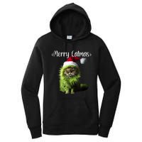 Merry Catmas Funny Cat Christmas Tank Top Women's Pullover Hoodie