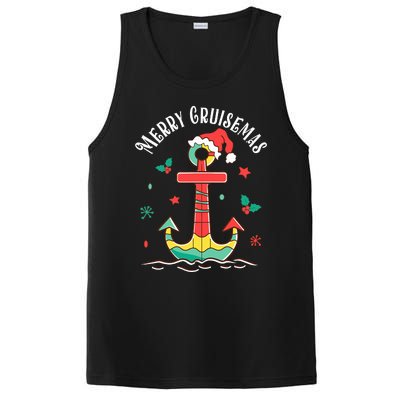 Merry Cruisemas Family Cruise Christmas  PosiCharge Competitor Tank