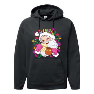 Mexican Christmas Feliz Navidad Latina Christmas Performance Fleece Hoodie