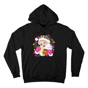 Mexican Christmas Feliz Navidad Latina Christmas Hoodie