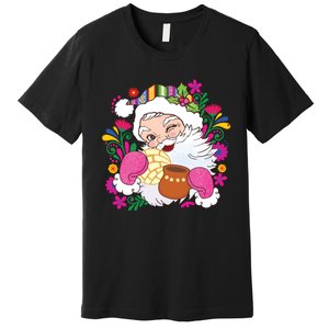 Mexican Christmas Feliz Navidad Latina Christmas Premium T-Shirt