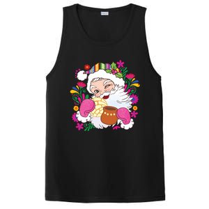 Mexican Christmas Feliz Navidad Latina Christmas PosiCharge Competitor Tank