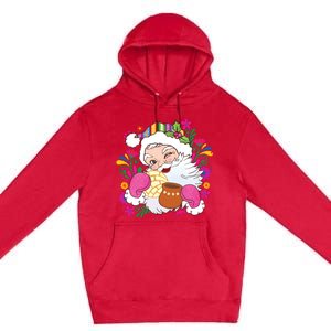 Mexican Christmas Feliz Navidad Latina Christmas Premium Pullover Hoodie