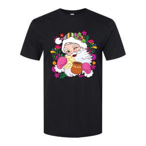 Mexican Christmas Feliz Navidad Latina Christmas Softstyle CVC T-Shirt