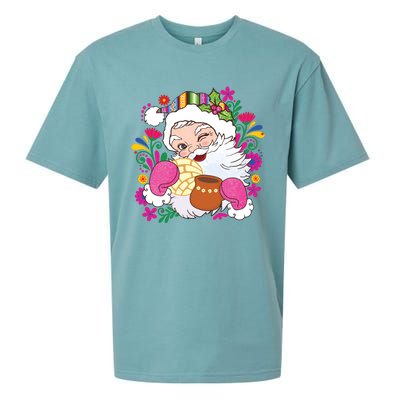 Mexican Christmas Feliz Navidad Latina Christmas Sueded Cloud Jersey T-Shirt