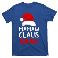 Mamaw Claus Funny Grandma Santa Claus Red Christmas Hat Gift T-Shirt