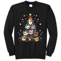 Merry Catmas Funny Christmas Tree Cats Xmas Meow Christmas Sweatshirt