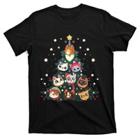 Merry Catmas Funny Christmas Tree Cats Xmas Meow Christmas T-Shirt