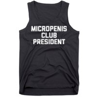 Micropenis Club Funny President Tank Top