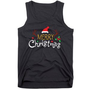 Merry Christmas Family Christmas Matching Tank Top