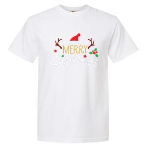 Merry Christmas Family Christmas Matching Garment-Dyed Heavyweight T-Shirt