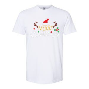 Merry Christmas Family Christmas Matching Softstyle CVC T-Shirt