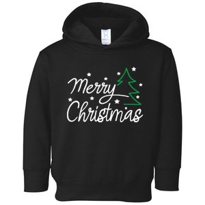 Merry Christmas Family Toddler Hoodie