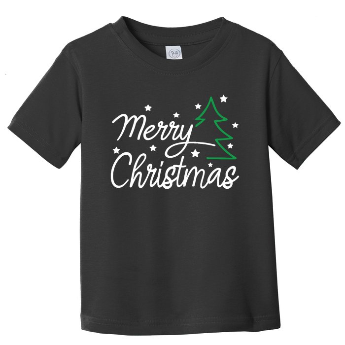 Merry Christmas Family Toddler T-Shirt