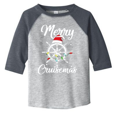 Merry Cruisemas Family Cruise Christmas Funny Boat Trip Toddler Fine Jersey T-Shirt