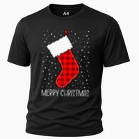 Merry Christmas Funny Xmas Stocking Performance Shirt