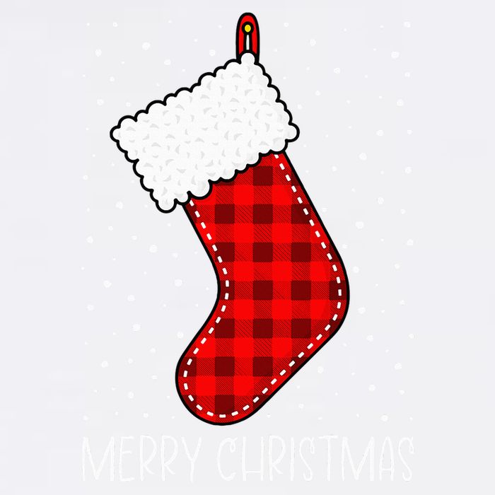 Merry Christmas Funny Xmas Stocking Garment-Dyed Sweatshirt