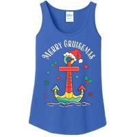 Merry Cruisemas Family Cruise Christmas Cruisin Crew  Ladies Essential Tank