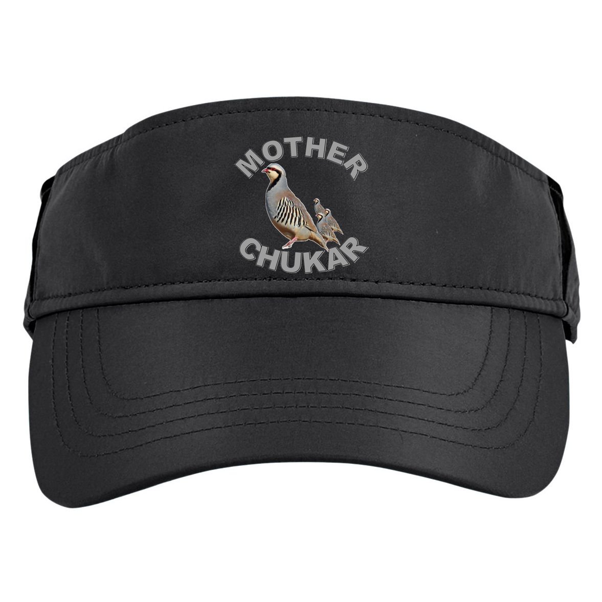 Mother Chukar Funny Upland Game Hunting Great Gift Cool Gift Adult Drive Performance Visor