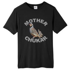 Mother Chukar Funny Upland Game Hunting Great Gift Cool Gift Tall Fusion ChromaSoft Performance T-Shirt