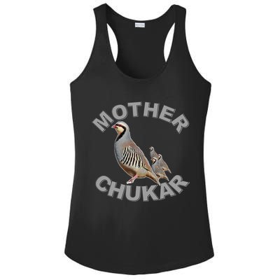 Mother Chukar Funny Upland Game Hunting Great Gift Cool Gift Ladies PosiCharge Competitor Racerback Tank