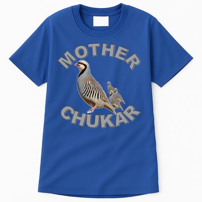 Mother Chukar Funny Upland Game Hunting Great Gift Cool Gift Tall T-Shirt