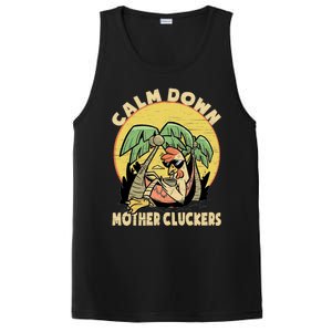 Mother Cluckers Funny Chicken Daddy Funny Gift PosiCharge Competitor Tank