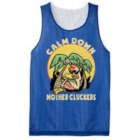 Mother Cluckers Funny Chicken Daddy Funny Gift Mesh Reversible Basketball Jersey Tank