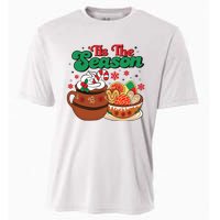 Mexican Christmas Feliz Navidad Latina Christmas Cooling Performance Crew T-Shirt