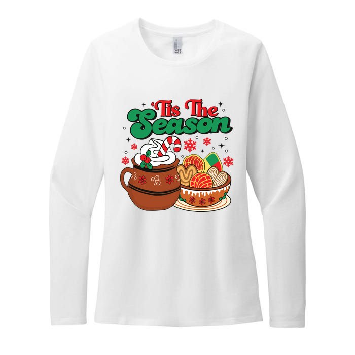 Mexican Christmas Feliz Navidad Latina Christmas Womens CVC Long Sleeve Shirt