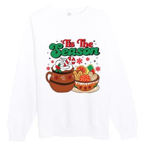 Mexican Christmas Feliz Navidad Latina Christmas Premium Crewneck Sweatshirt