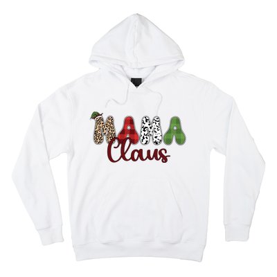 Mama Claus Funny Christmas Holiday Family Matching Hoodie