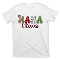 Mama Claus Funny Christmas Holiday Family Matching T-Shirt