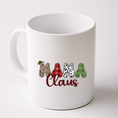 Mama Claus Funny Christmas Holiday Family Matching Mug