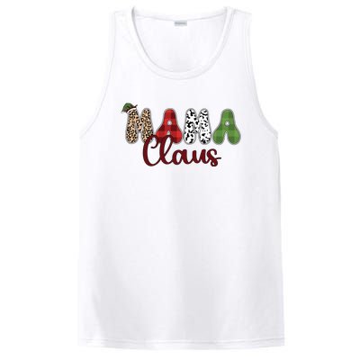 Mama Claus Funny Christmas Holiday Family Matching PosiCharge Competitor Tank