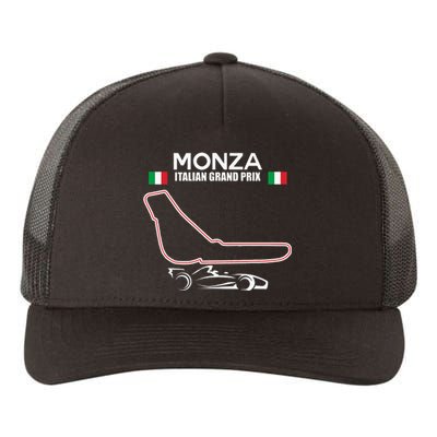 Monza Circuit Formula Racing Car Italian Grand Prix Yupoong Adult 5-Panel Trucker Hat