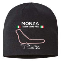 Monza Circuit Formula Racing Car Italian Grand Prix Sustainable Beanie