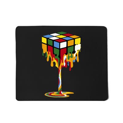 Melting Cube Funny Rubik Rubix Rubics Mousepad