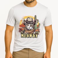 Meowdy Cat Funny Howdy Meme Wild West Cowboy Hat Cooling Performance Crew T-Shirt