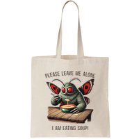 Mothman Cryptozoology Funny Cryptid Mothman Eating Soup Bag