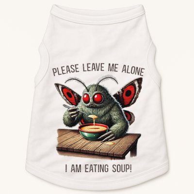 Mothman Cryptozoology Funny Cryptid Mothman Eating Soup Doggie Tank