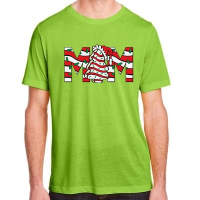 Mom Christmas Family Tree Cake Matching Holiday Adult ChromaSoft Performance T-Shirt