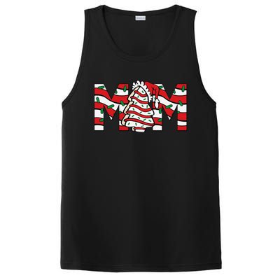 Mom Christmas Family Tree Cake Matching Holiday PosiCharge Competitor Tank