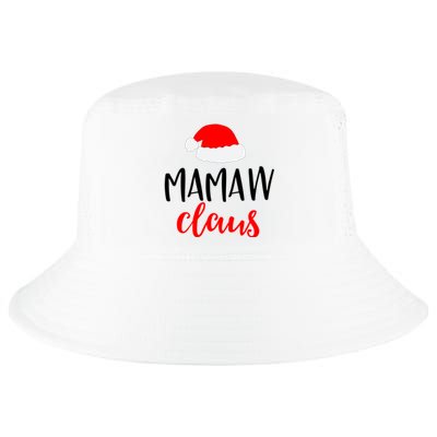 Mamaw Claus Funny Gift Funny Christmas Pajamas Pjs Grandma Gift Cool Comfort Performance Bucket Hat