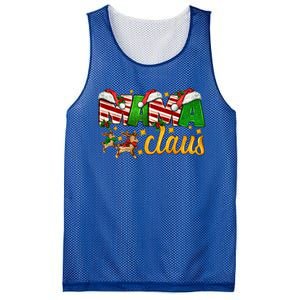 Mama Claus Family Matching Christmas Pajama Xmas Santa Hat Great Gift Mesh Reversible Basketball Jersey Tank