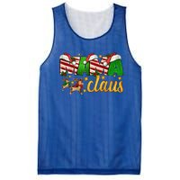 Mama Claus Family Matching Christmas Pajama Xmas Santa Hat Great Gift Mesh Reversible Basketball Jersey Tank