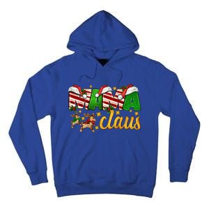 Mama Claus Family Matching Christmas Pajama Xmas Santa Hat Great Gift Tall Hoodie