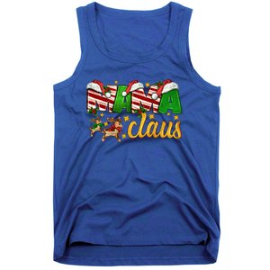 Mama Claus Family Matching Christmas Pajama Xmas Santa Hat Great Gift Tank Top