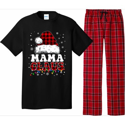 Mama Claus Funny Santa Claus Matching Family Pajamas Funny Gift Pajama Set