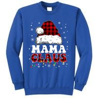 Mama Claus Funny Santa Claus Matching Family Pajamas Funny Gift Sweatshirt